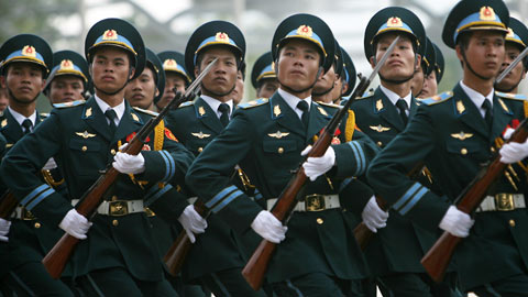 เวียดนามขยายการเคลื่อนไหวการต่างประเทศด้านการกลาโหม